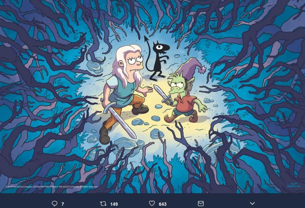Matt Groening: ecco le prime immagini della sua nuova serie animata
