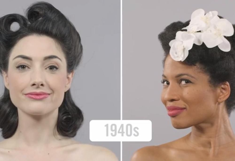 Come cambia la bellezza femminile in cento anni