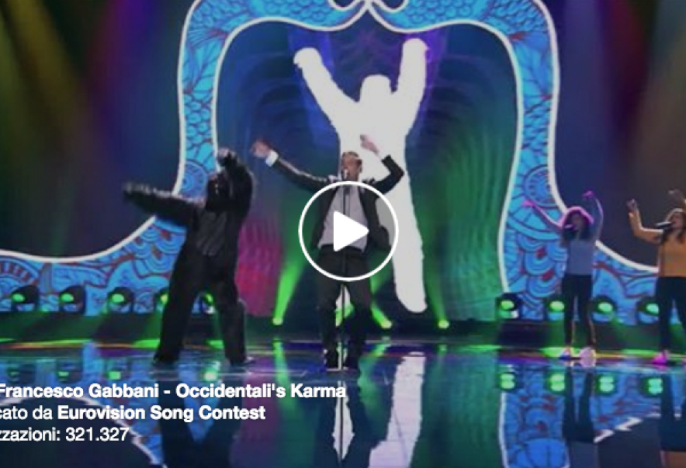 Francesco Gabbani: ecco un assaggio di “Occidentali’s Karma” dall’Eurovision Song Festival