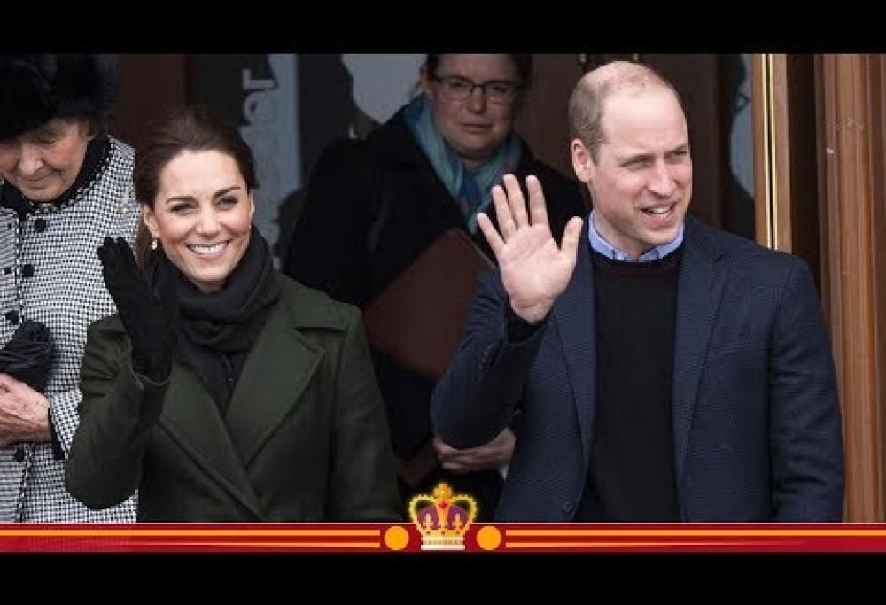 Kate Middleton  in verde a Blackpool