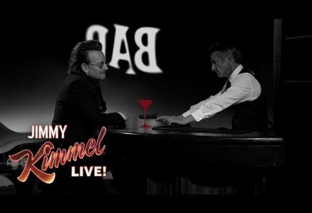 Bono e Chris Martin cantano insieme One For My Baby