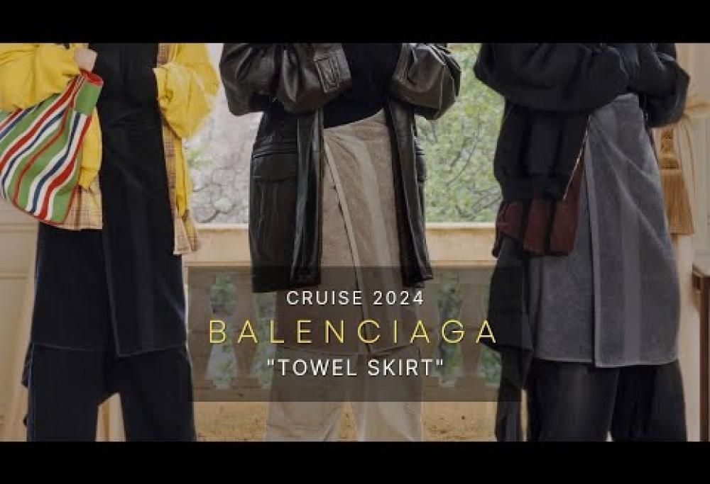 Arriva la gonna asciugamano d’alta moda da 925 dollari. E questa è la divertente risposta di una nota ditta svedese