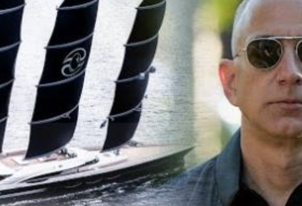 E’ la barca a vela più grande e lussuosa del mondo. E appartiene a Jeff Bezos