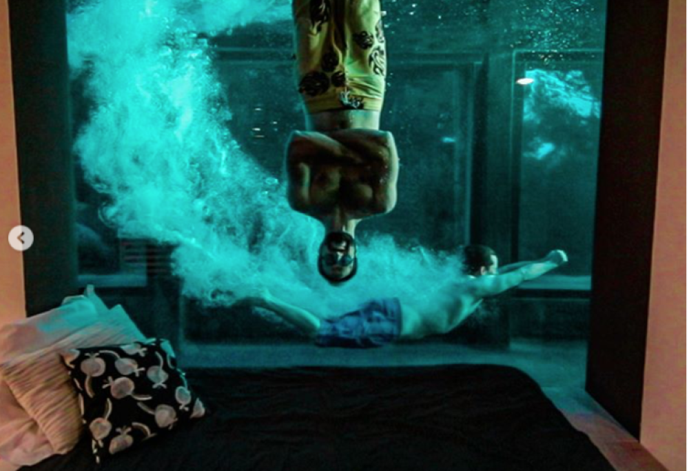 Una piscina al posto dei muri di casa! E la vista è mozzafiato