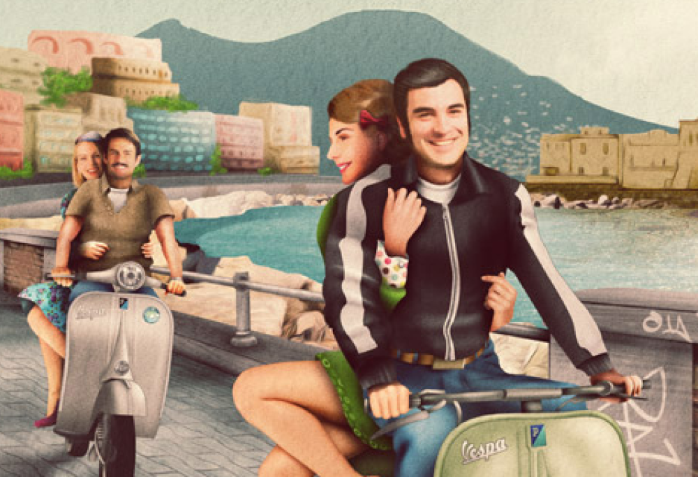 Napoli in vespa!