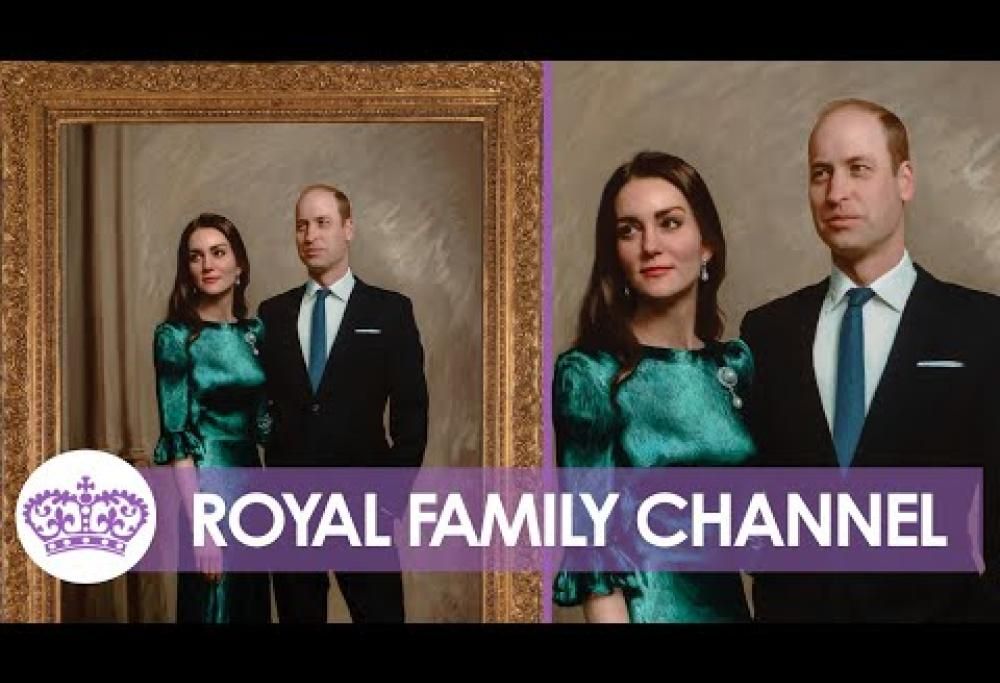 Kate Middleton e il Principe William: il primo ritratto reale