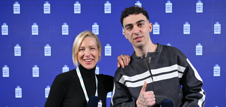 Welo ospite di Radio Monte Carlo: le foto più belle