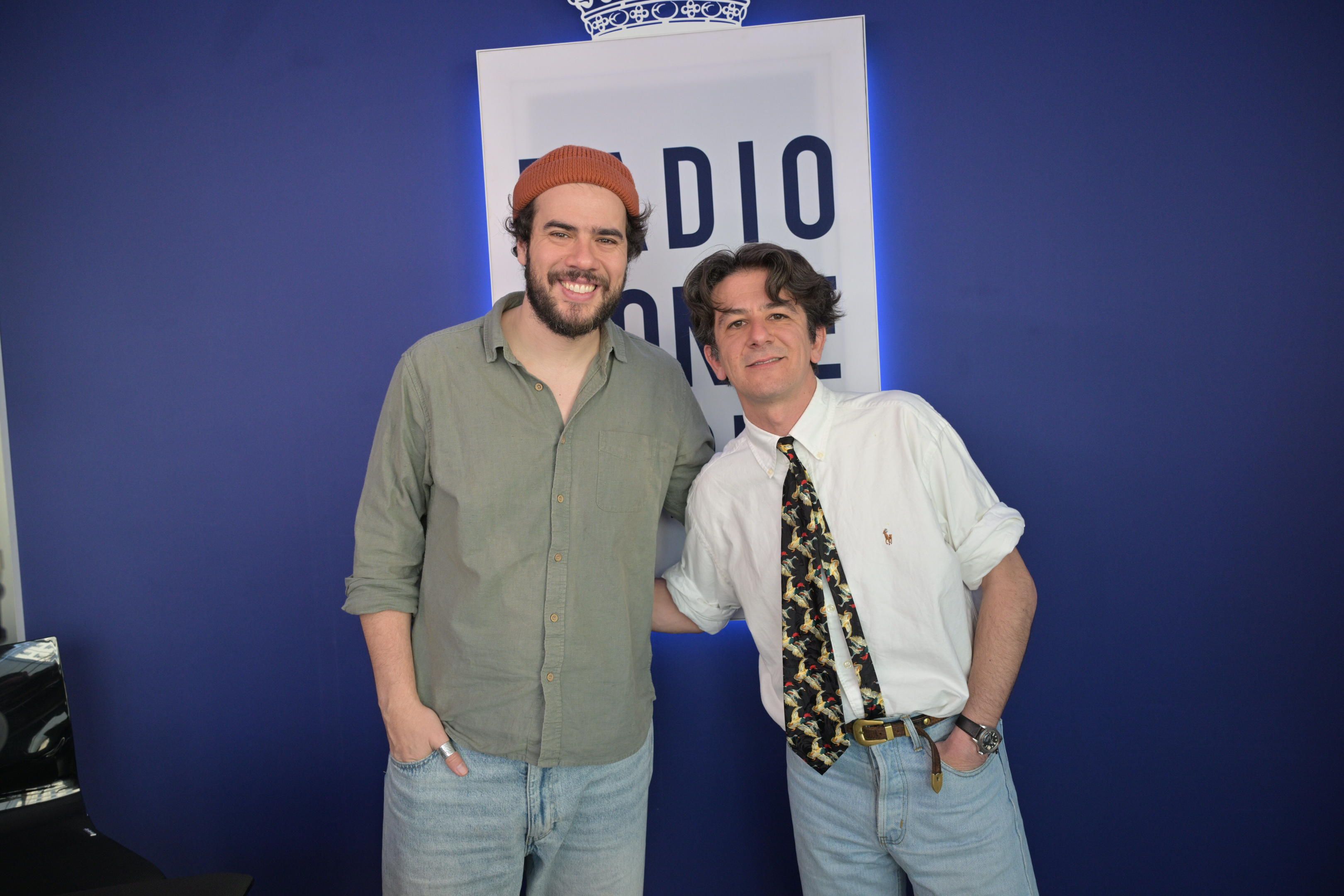 Francesco Mandelli e Andrea Pisani ospiti di Radio Monte Carlo: le foto più belle