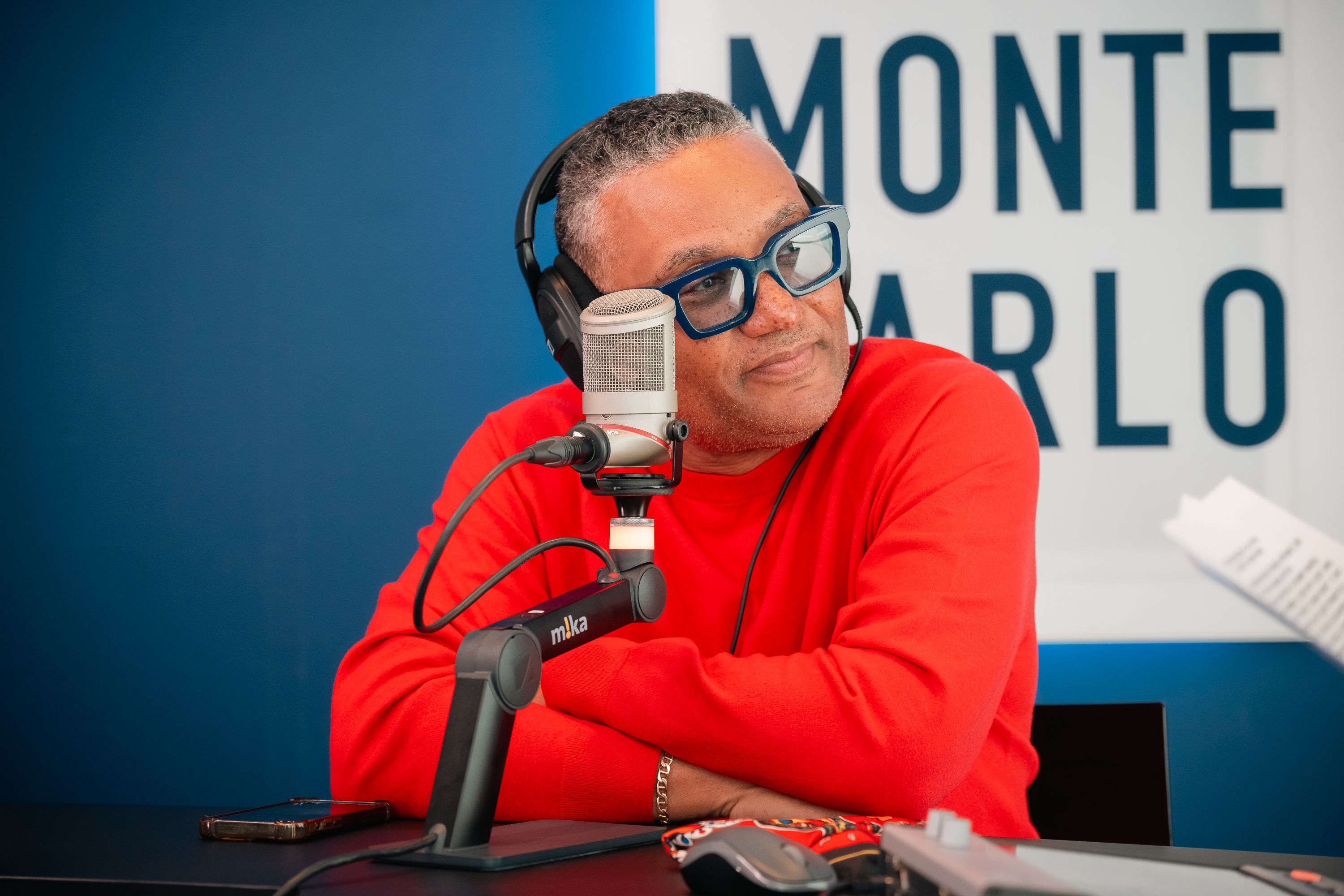 Gonzalo Rubalcaba ospite di Radio Monte Carlo: le foto più belle