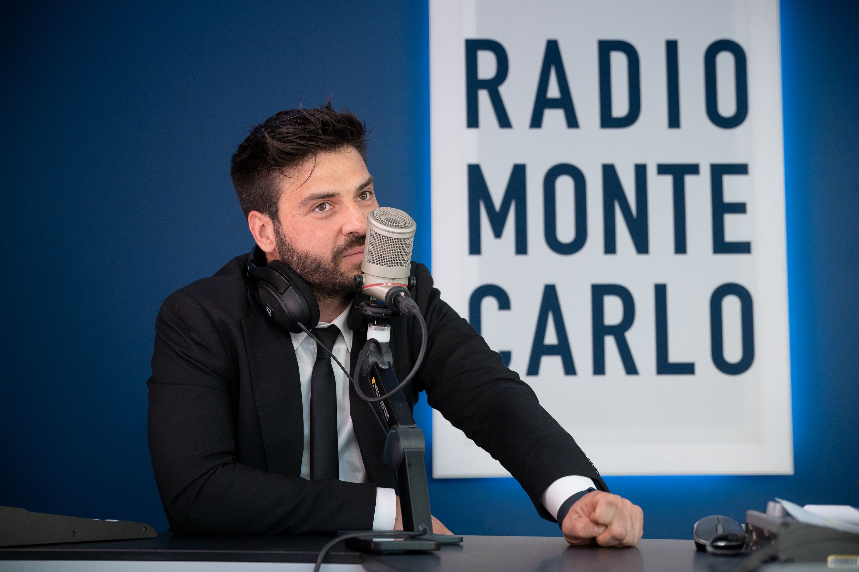  Max Andreetta ospite di Radio Monte Carlo