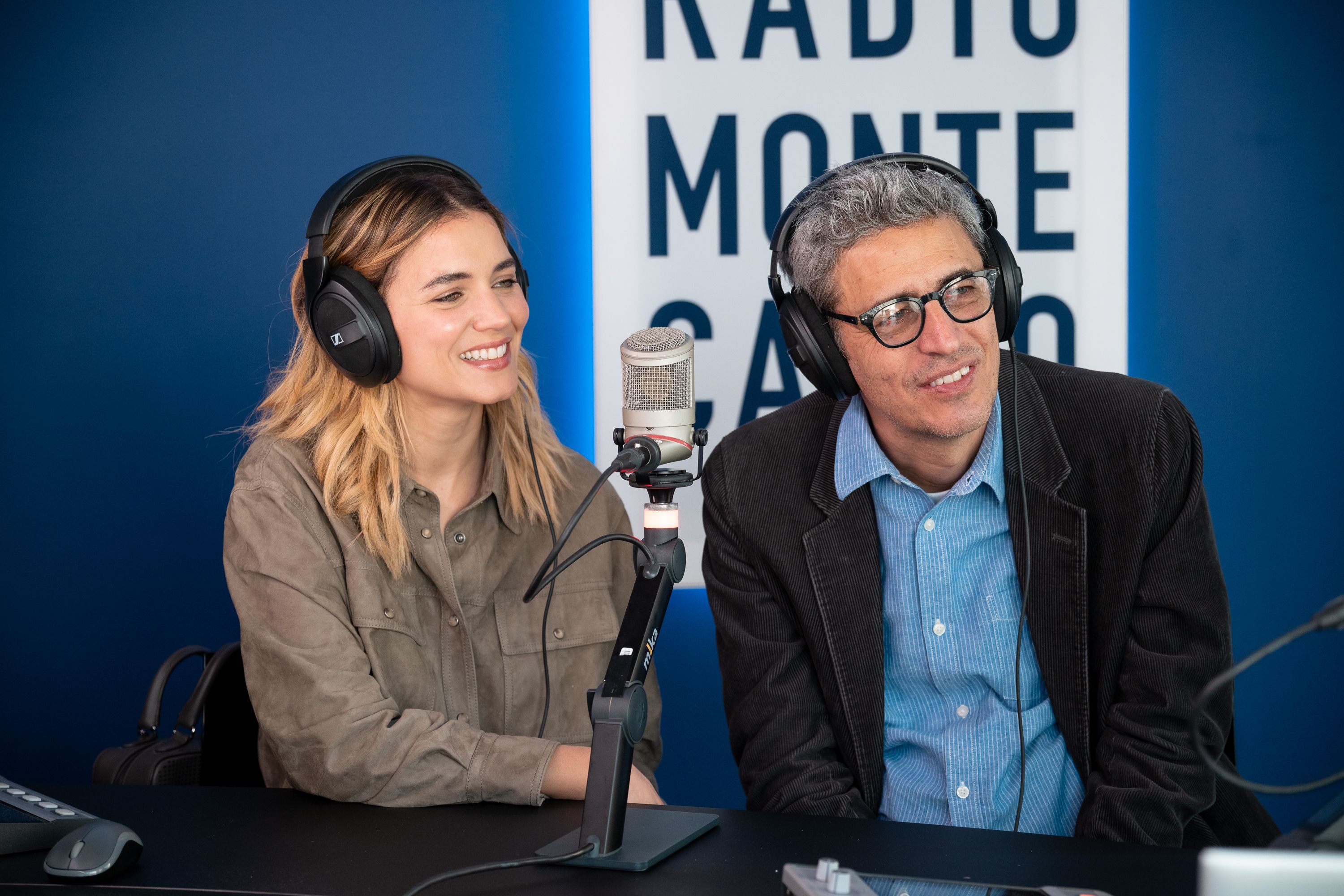 Pif e Giusy Buscemi ospiti di Radio Monte Carlo: le foto più belle