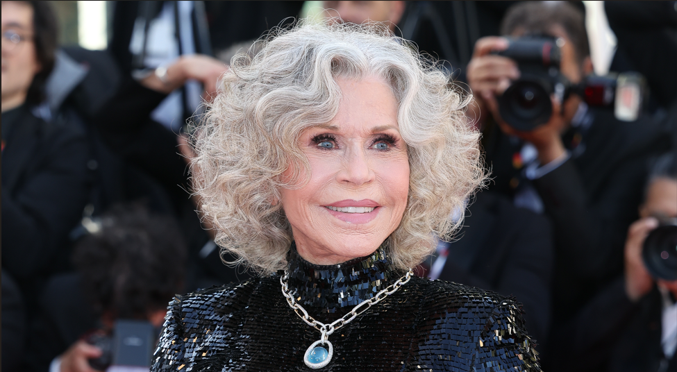 Jane Fonda splendente al Festival del Cinema di Cannes