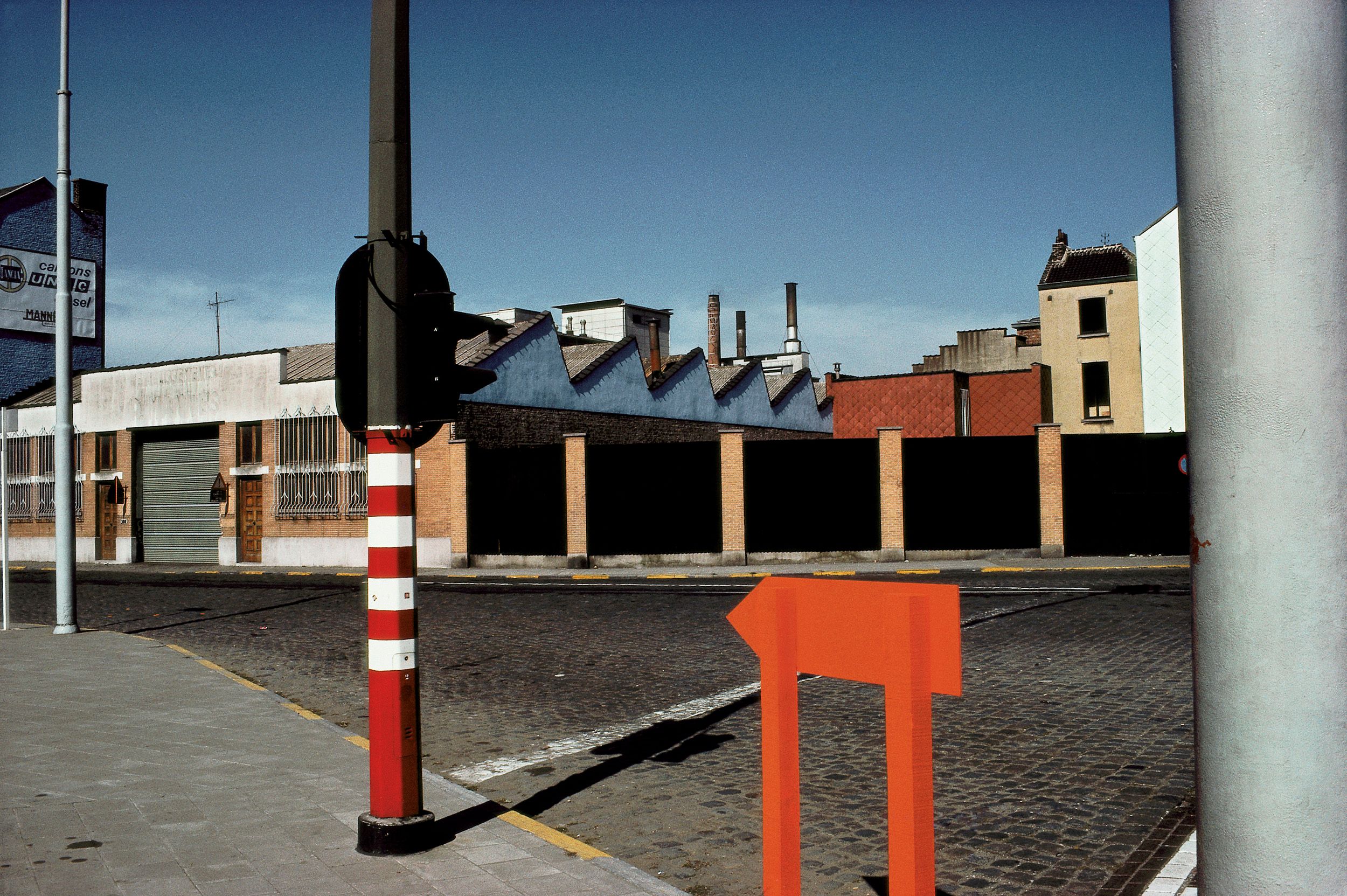 BELGIUM Brussels Midi train station district 1981