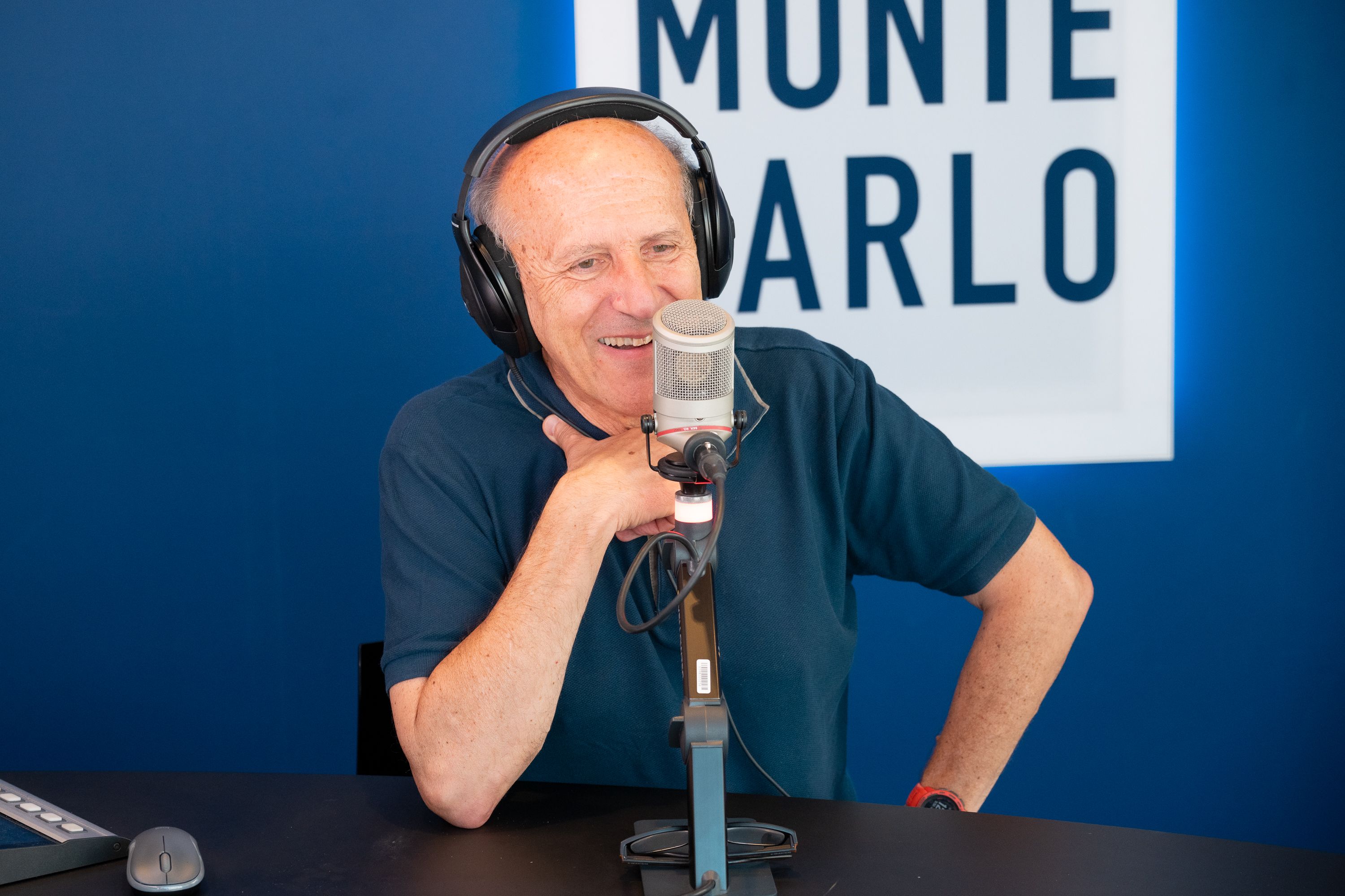 Luigi Bignami ospite di Radio Monte Carlo: le foto più belle