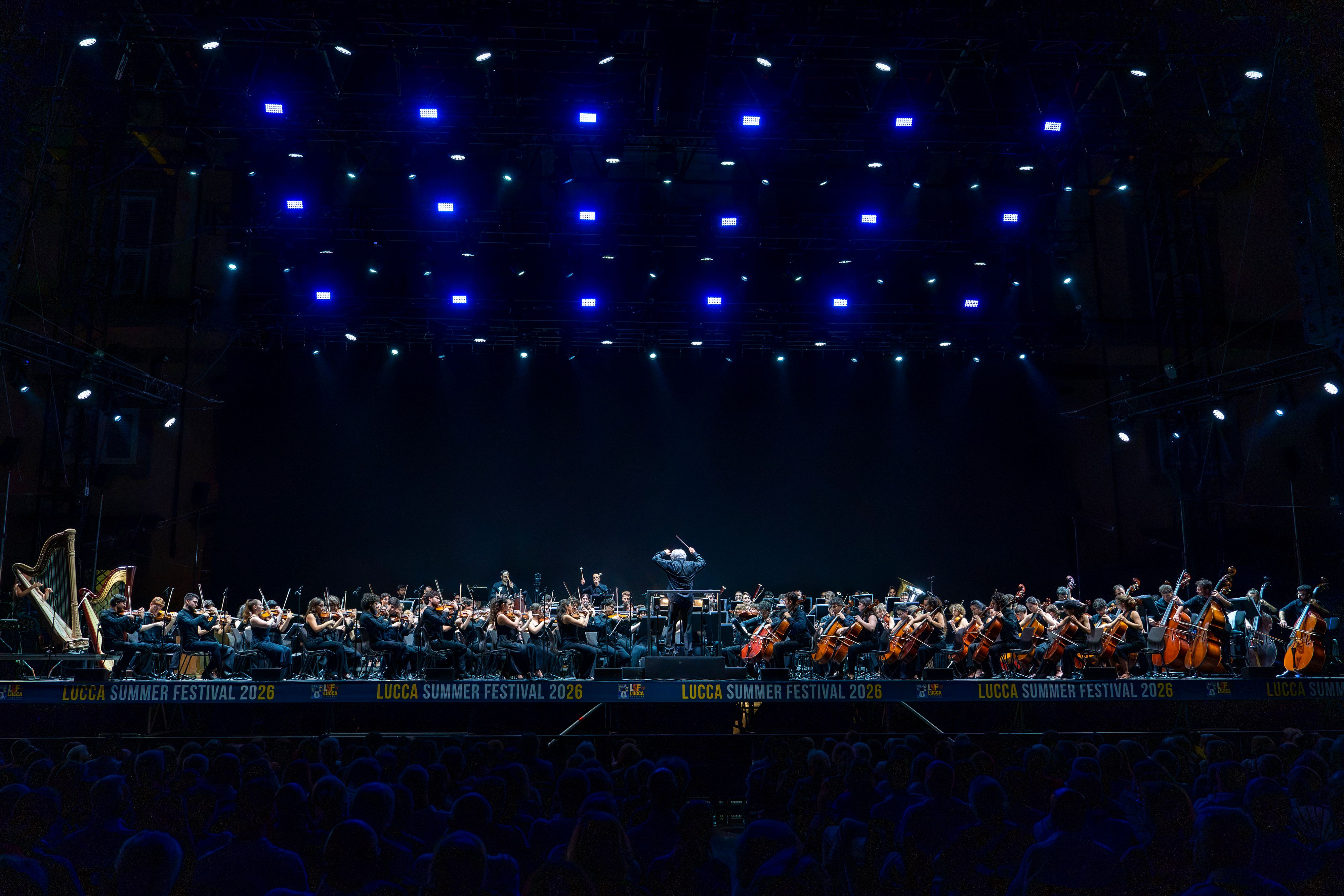 Riccardo Muti live a Lucca Summer Festival: le foto più belle