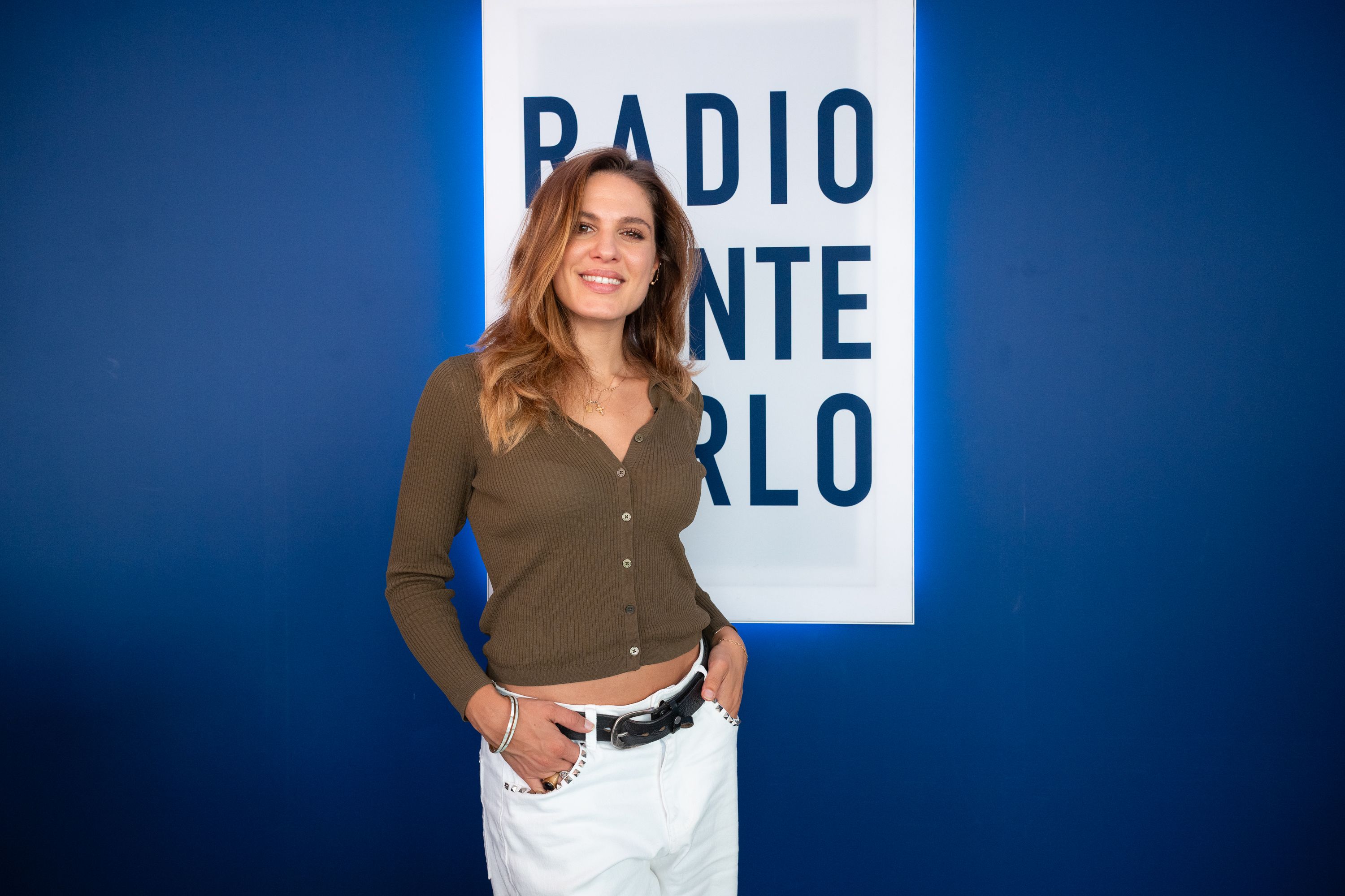 Giulia Vecchio ospite di Radio Monte Carlo: le foto più belle
