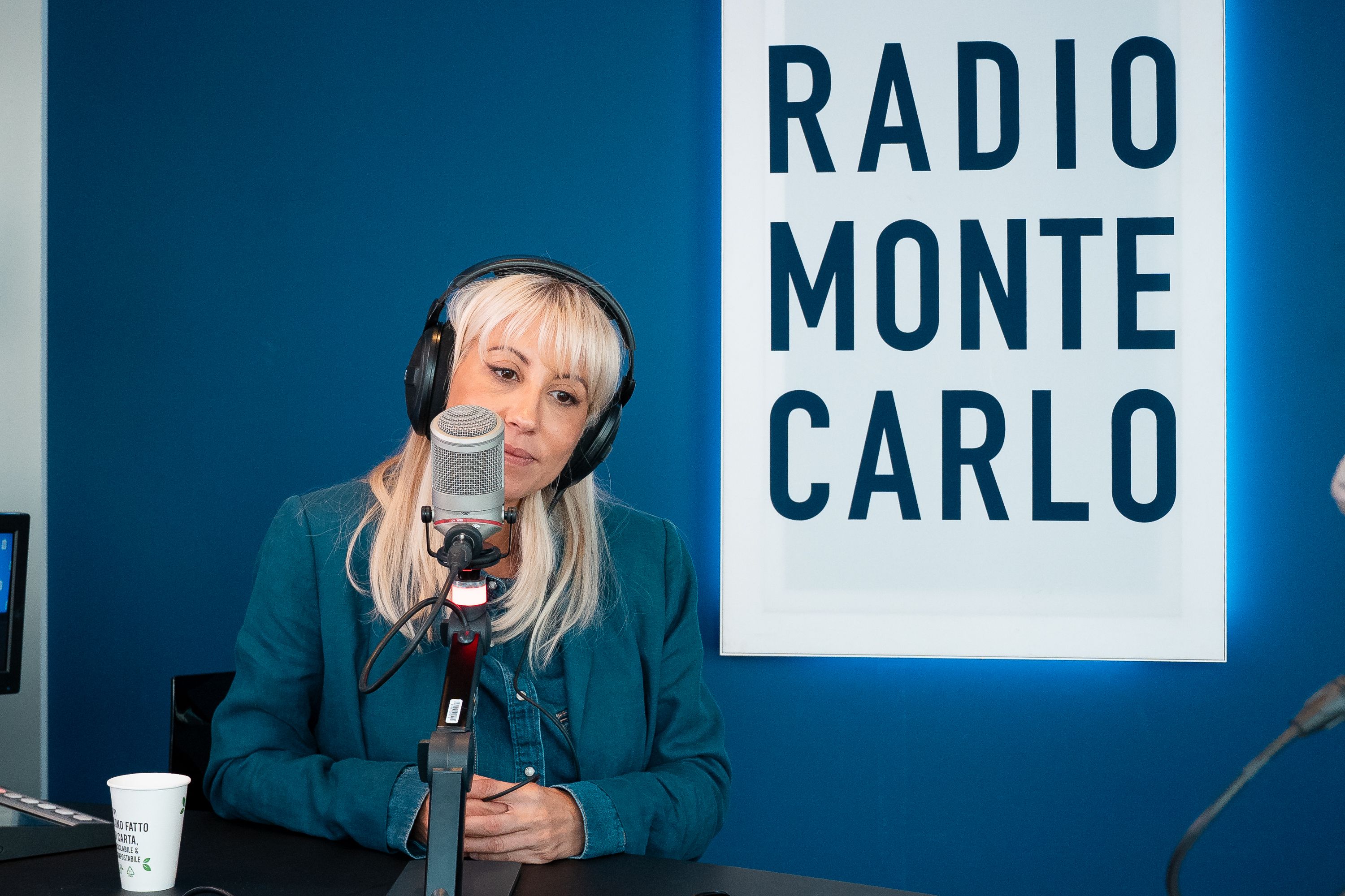 Malika Ayane ospite di Radio Monte Carlo: le foto più belle