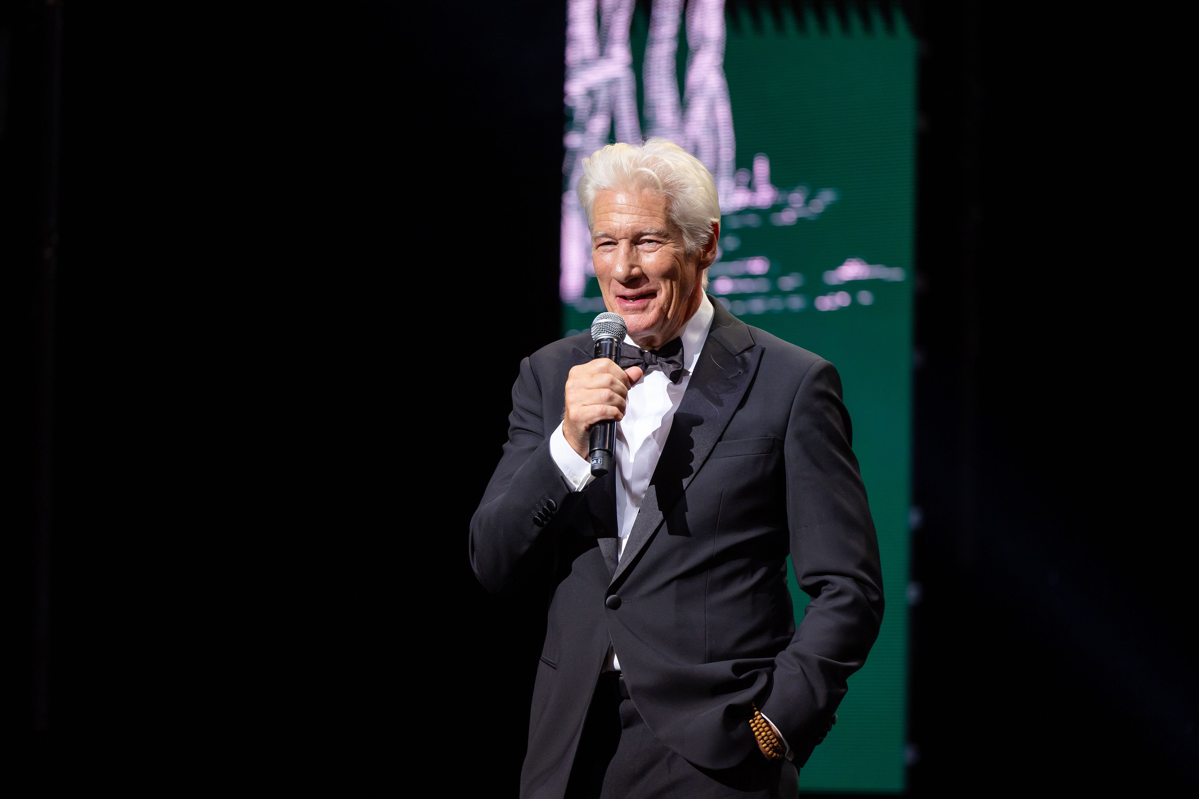 Richard Gere on stage
