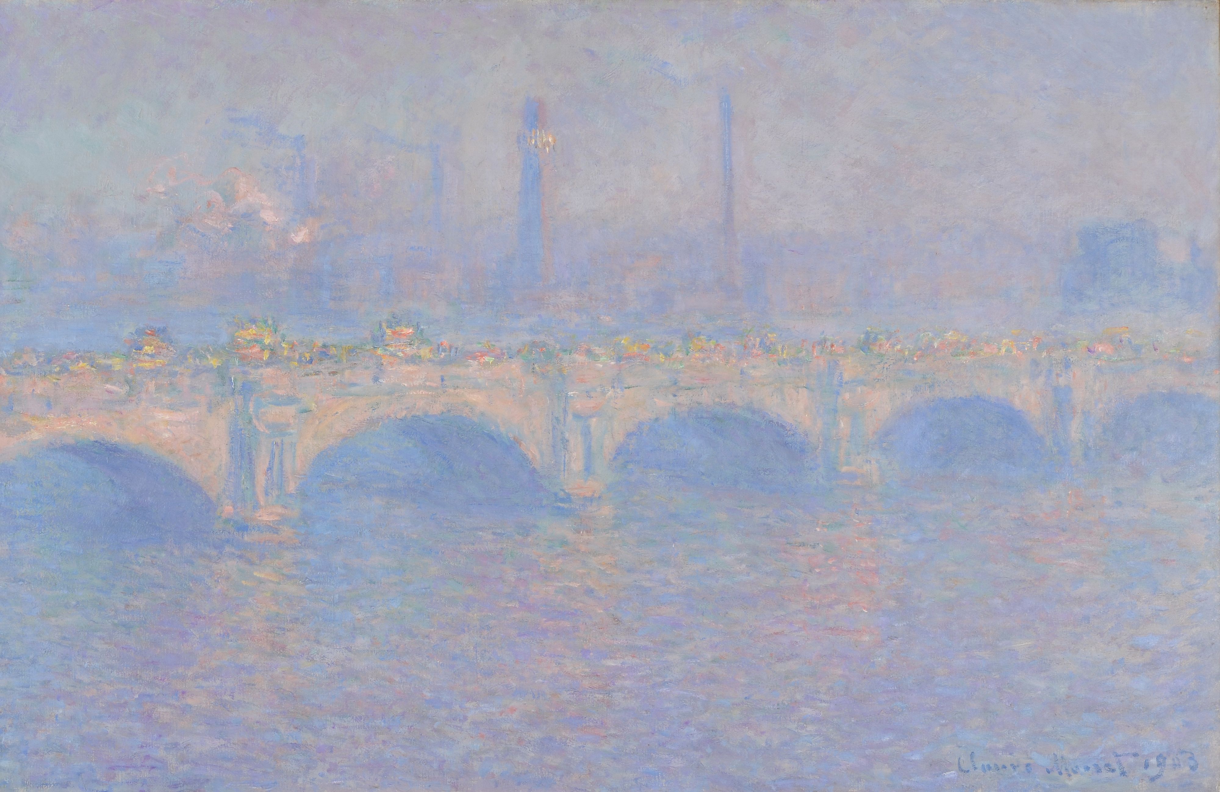 5Claude Monet Waterloo Brigde_The Scharf Collection
