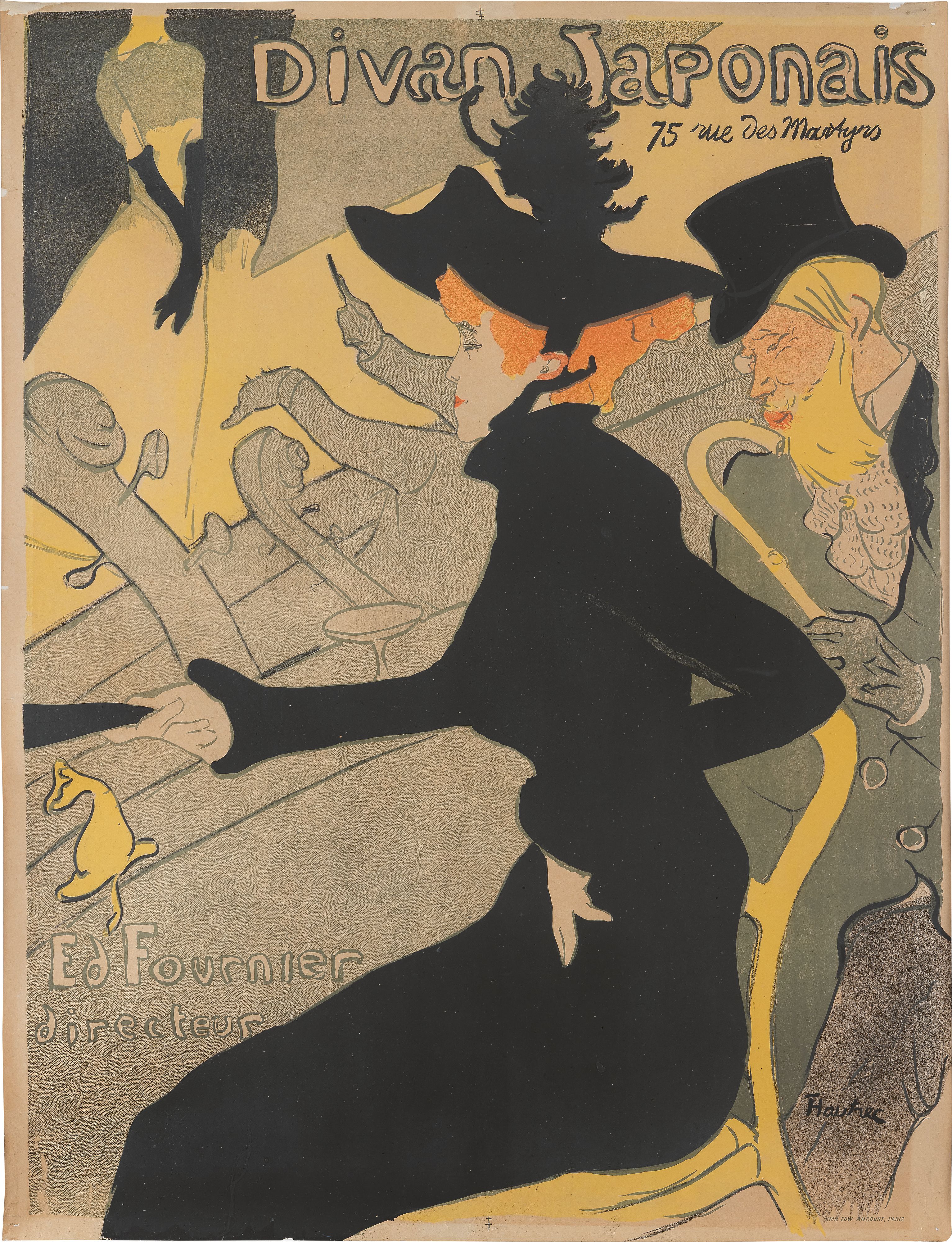 2Henri de Toulouse-Lautrec Divan Japonais_The Scharf Collection