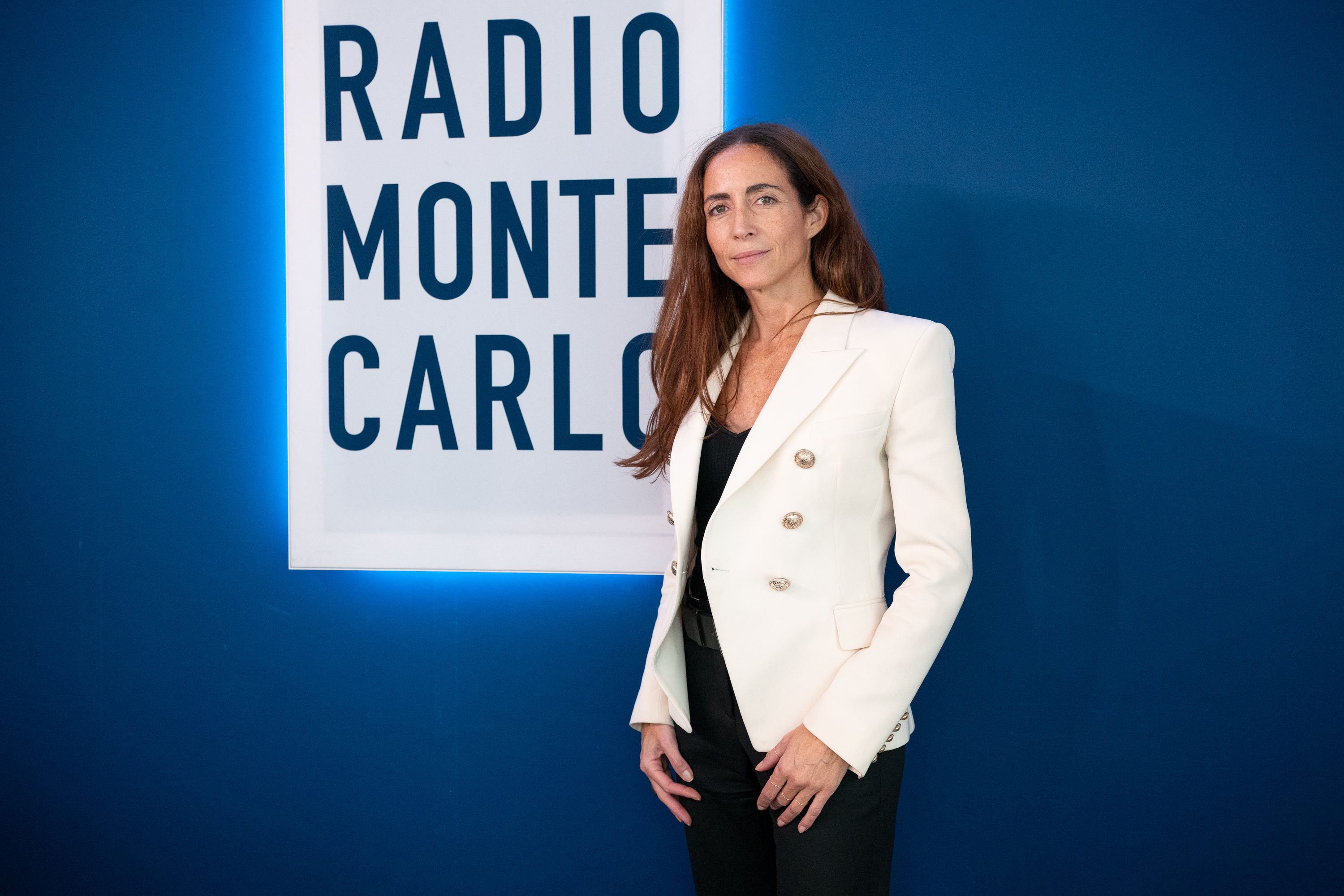 Ambra Martone ospite di Radio Monte Carlo: le foto più belle