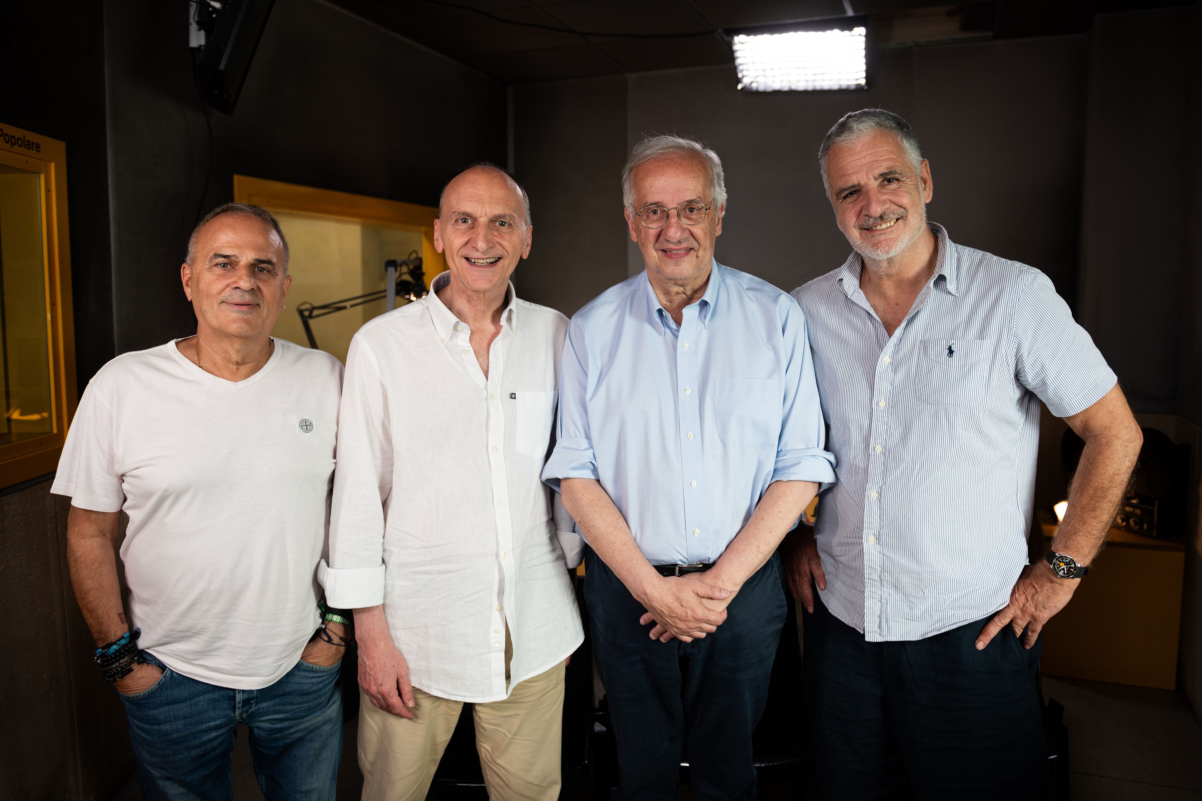 Marco Santin, Carlo Taranto, Walter Veltroni, Giorgio Gherarducci