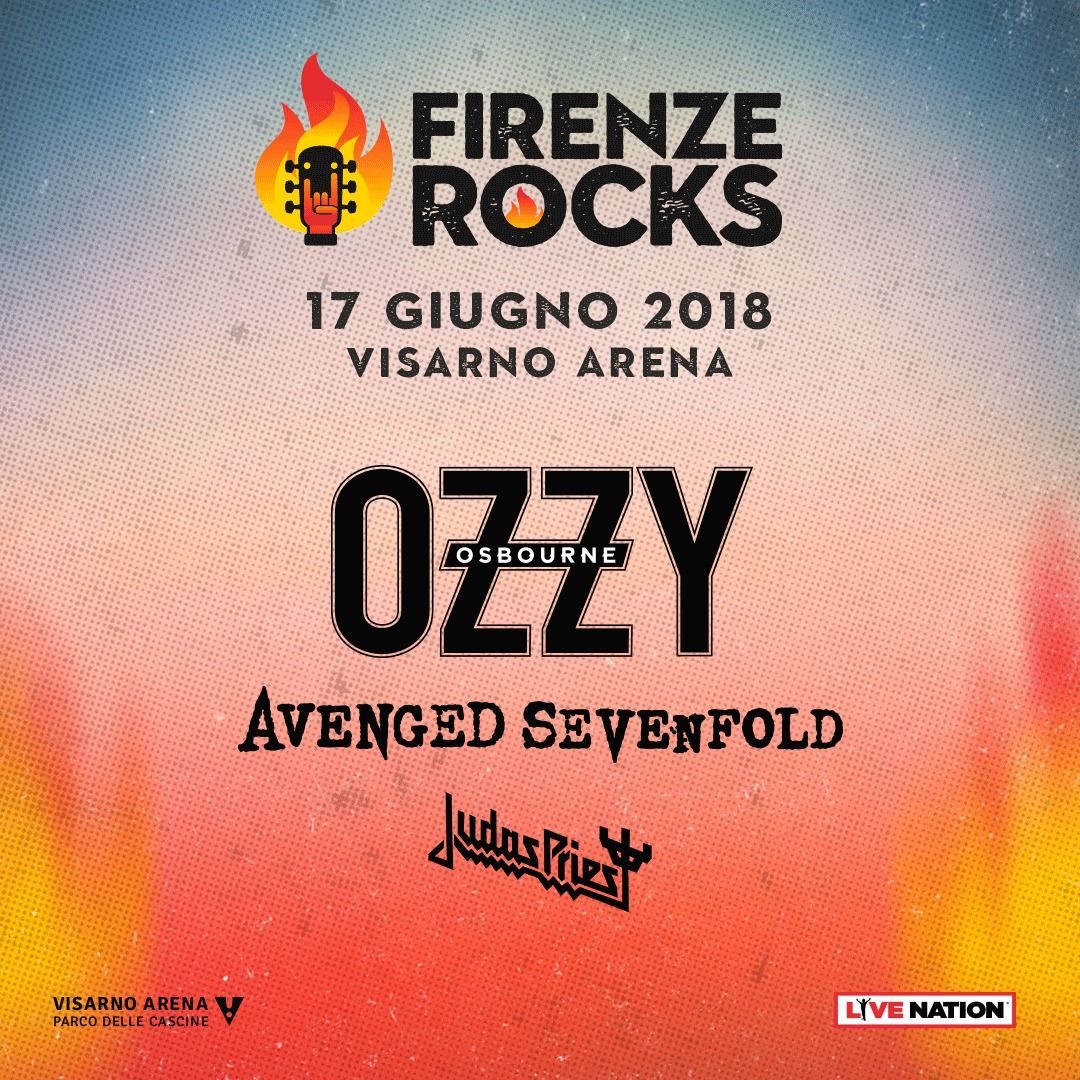 Ozzy Osbourne Firenze Rocks 2018