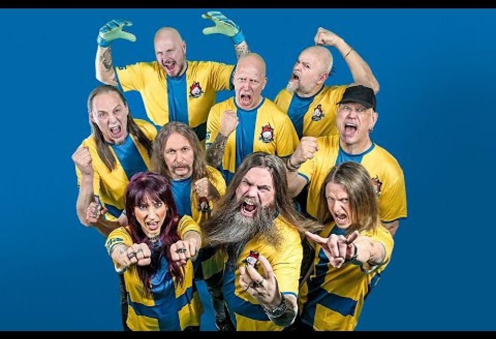 Un gruppo di musicisti metal ha scritto un nuovo inno per la nazionale di calcio Svedese! Ascoltalo qui