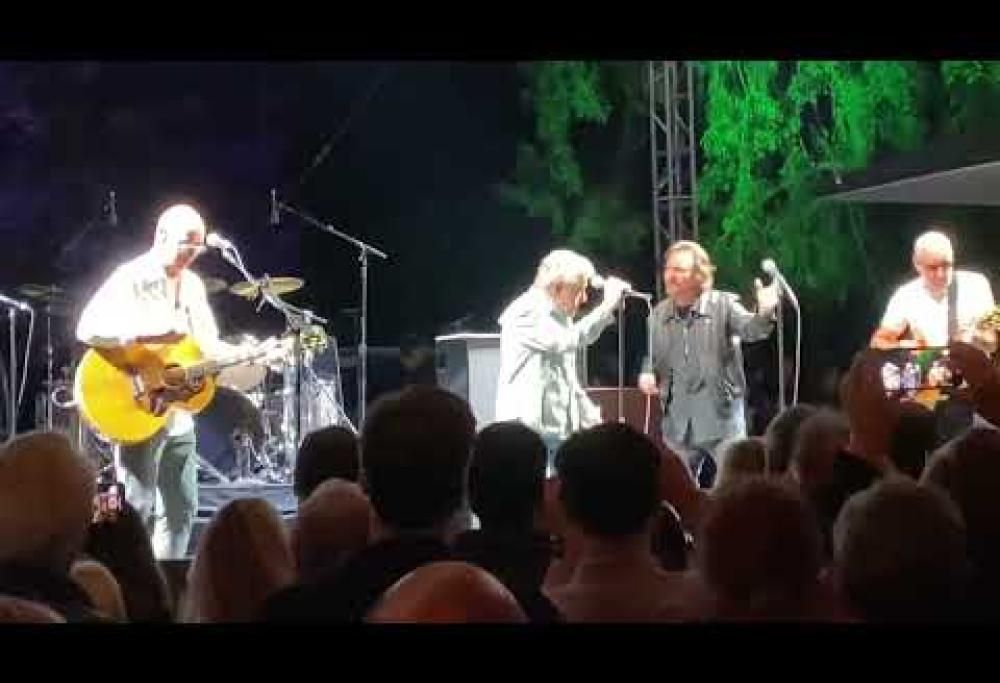 Eddie Vedder sale sul palco con gli Who durante un concerto di beneficenza. Guarda il video