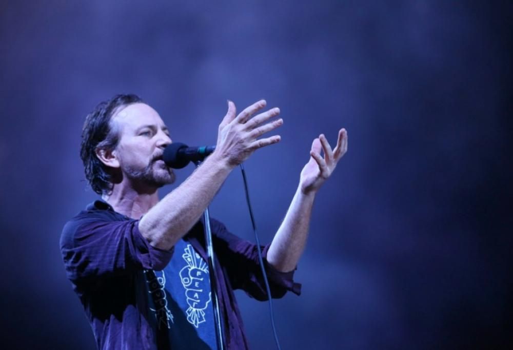 Le foto più belle del concerto dei Pearl Jam a Belo Horizonte in Brasile