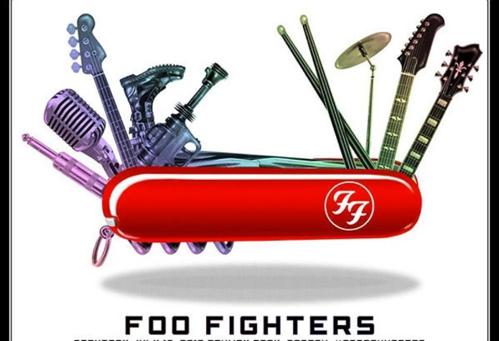 Foo Fighters: le foto dei poster più belli del tour!