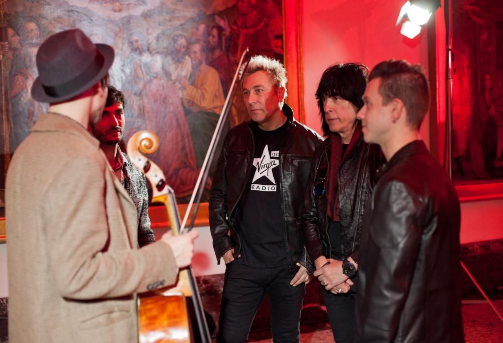 Trussardi Acoustic Portraits alla Pinacoteca di Brera con Ringo, Marky Ramone e Andrea Rock