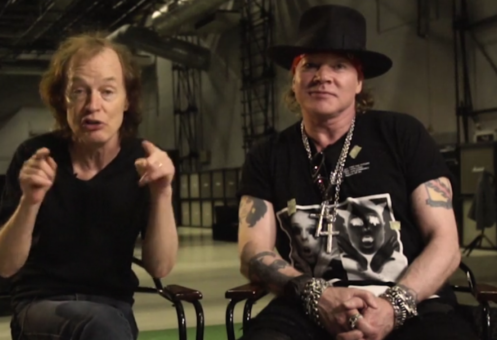 AC/DC: le prime foto di Axl Rose con la band