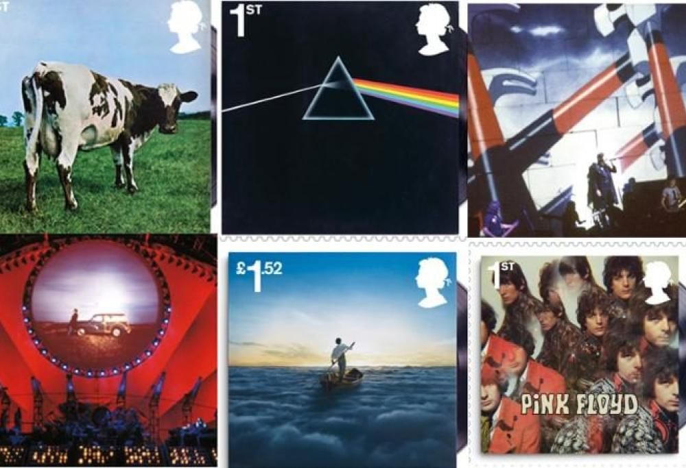 Pink Floyd: in Inghilterra una serie speciale di francobolli. Guarda le foto