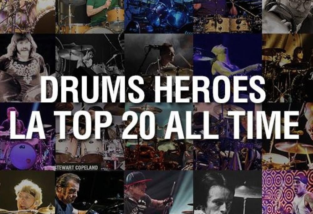 Drums Heroes: la top 20 all time