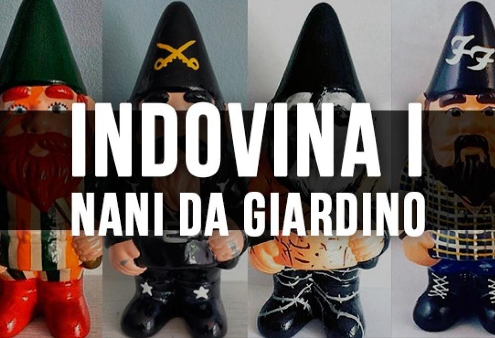 QUIZ: indovina il nano da giardino rock!