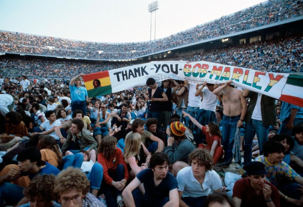 27 giugno 1980 – Bob Marley in concerto a Milano: le foto del pubblico!