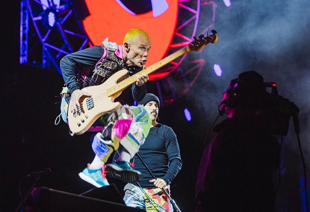 Le foto dei Red Hot Chili Peppers + Eagles Of Death Metal in concerto al Leeds Festival