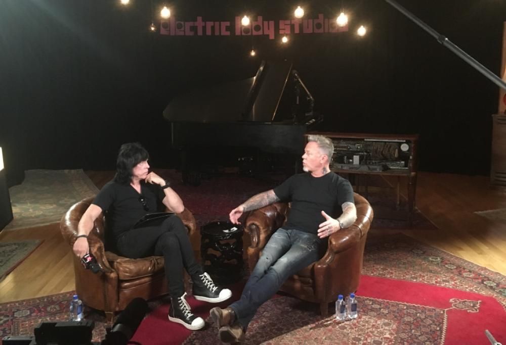 Metallica: le foto del backstage dell’ìntervista realizzata da Marky Ramone