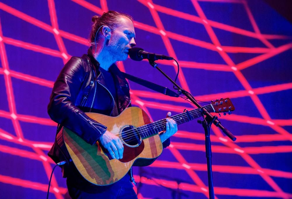 Radiohead: le foto del concerto a New Orleans