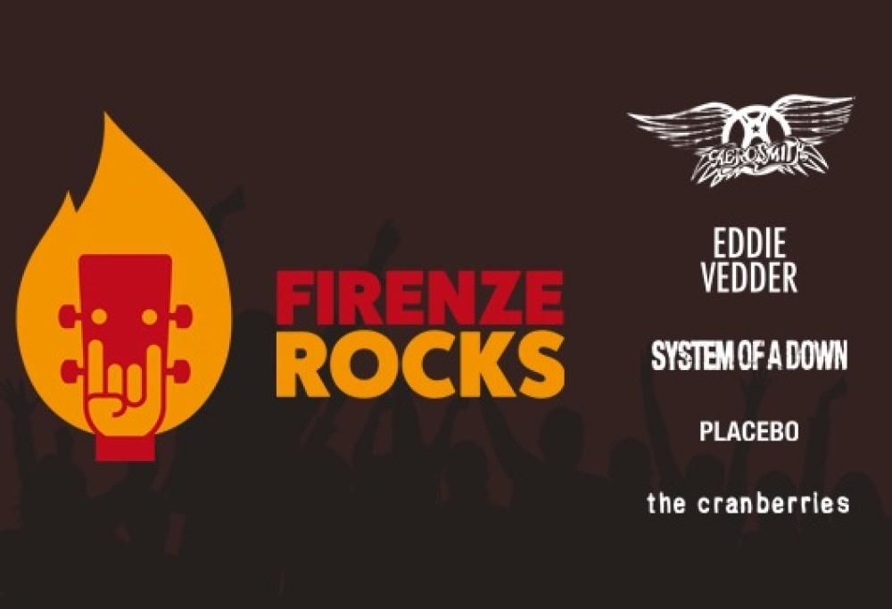 Speciale Firenze Rocks: tutte le info sul festival con Aerosmith, Eddie Vedder e System Of A Down
