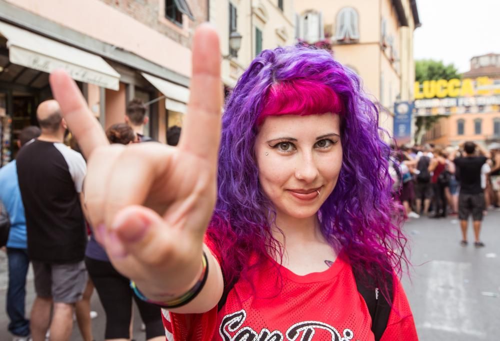 Facce da Green Day a Lucca