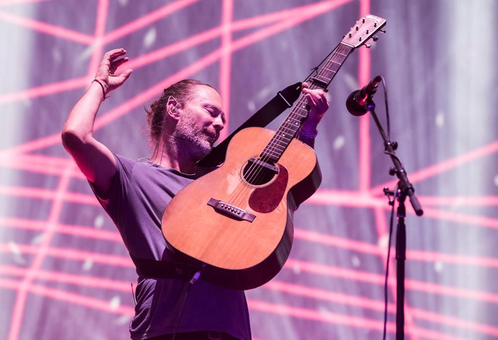 Radiohead: le foto più belle, e la scaletta, del fenomenale concerto all’Idays Festival di Monza