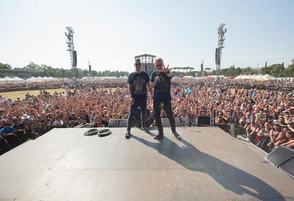 Firenze Rocks 23 giugno: Guarda le foto del Dj Set di Virgin Radio sul palco di Aerosmith e Placebo!