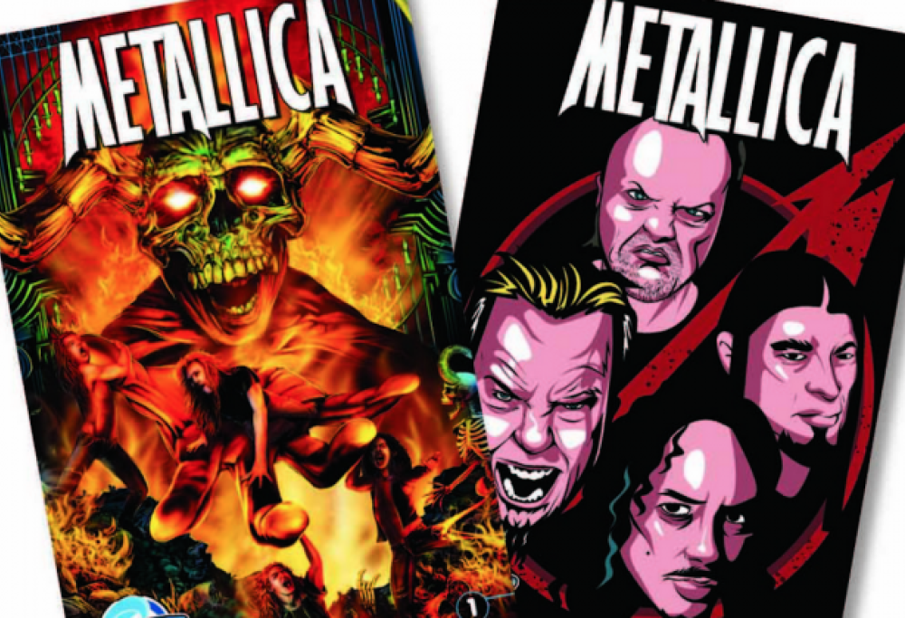 Metallica: la loro storia raccontata in un libro a fumetti. Guarda le immagini