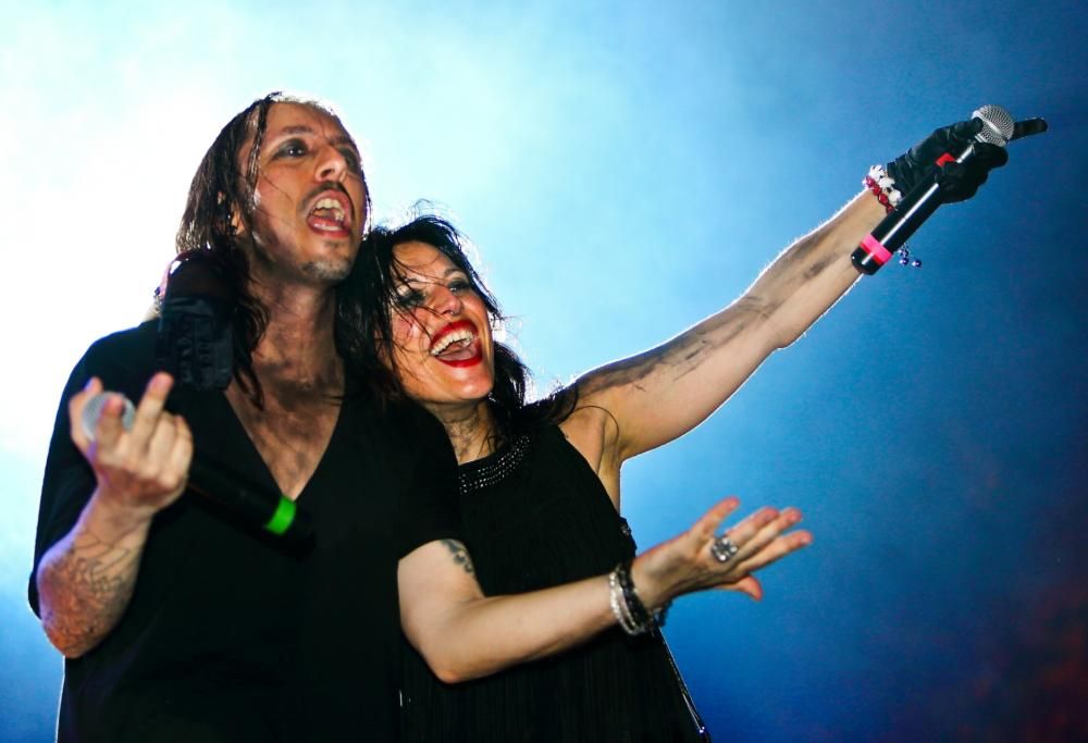 Lacuna Coil: le foto del concerto al Mind Festival
