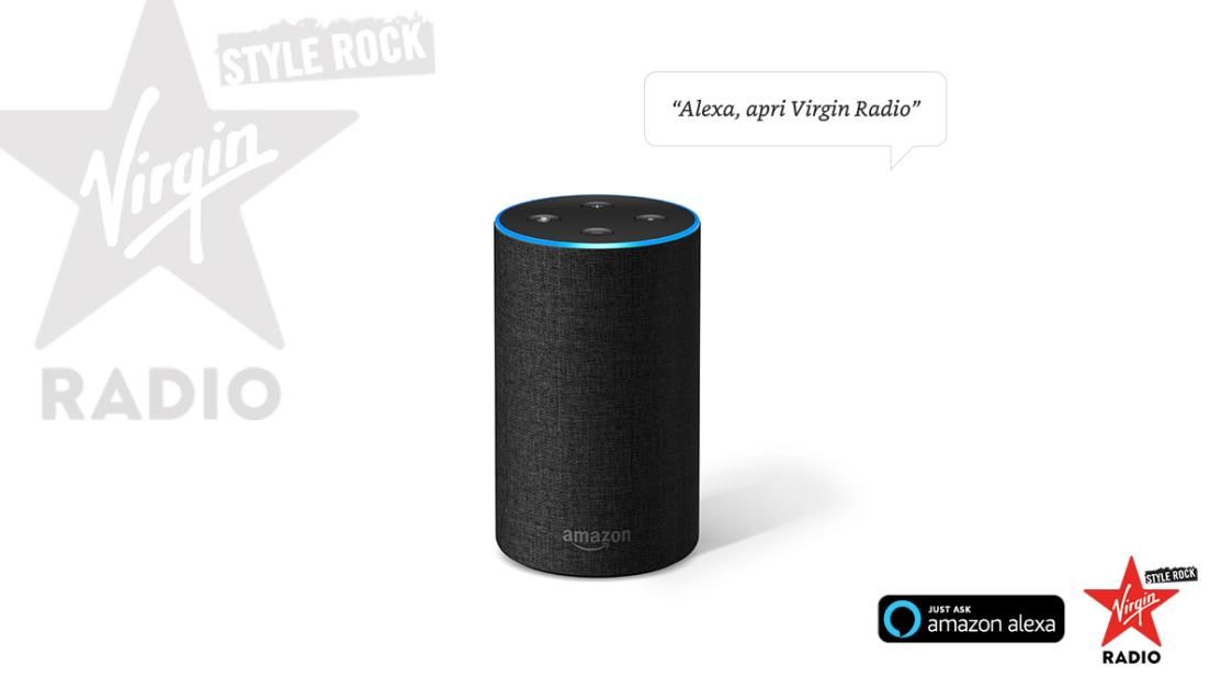 Alexa, apri Virgin Radio!