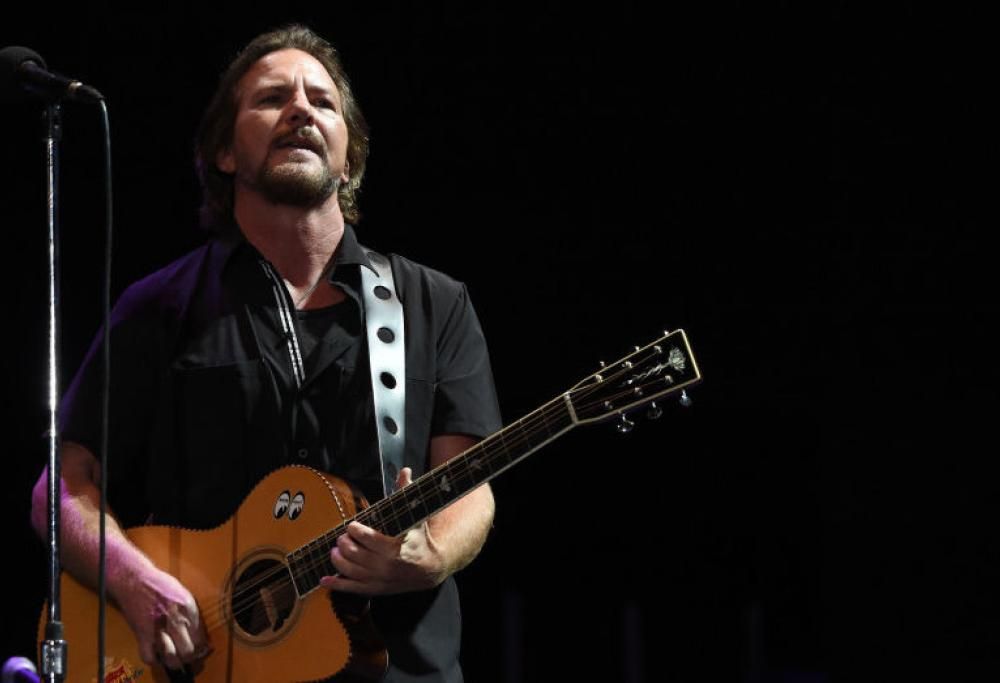 Eddie Vedder: le foto del concerto per Nelson Mandela a Johannesburg in Sud Africa