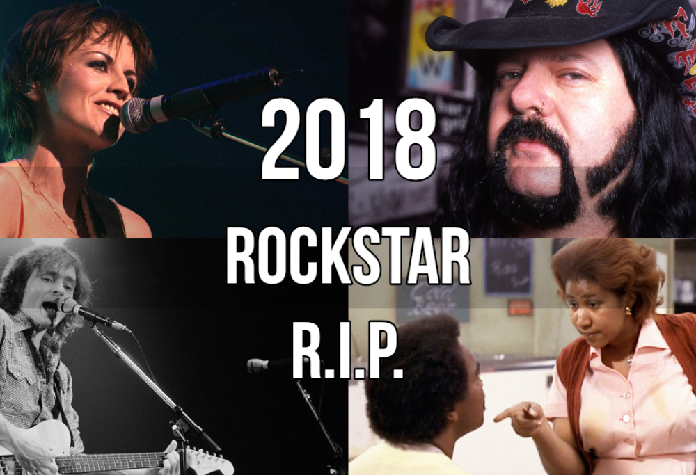 2018 Rockstar Rip: la gallery tributo ai musicisti che ci hanno lasciato quest’anno
