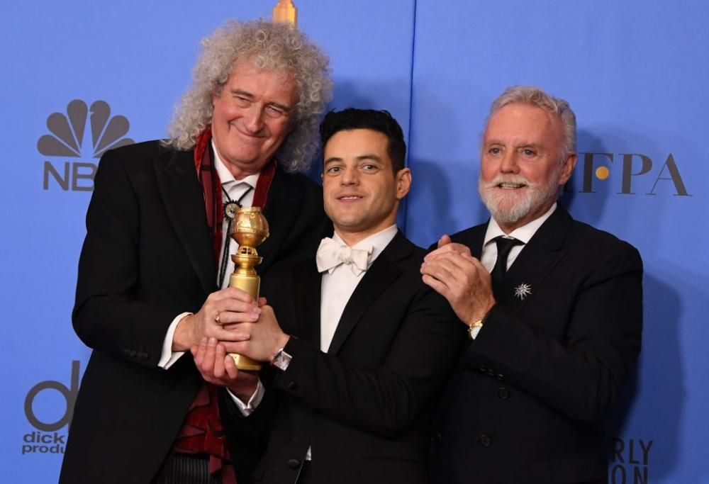 Bohemian Rhapsody, il trionfo ai Golden Globe 2019. Le foto della premiazione